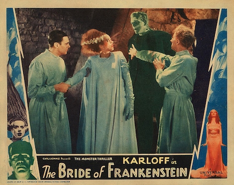 Lobby card for The Bride of Frankenstein, 1935