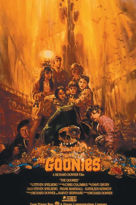 The Goonies movie poster by Noriyoshi Ohrai