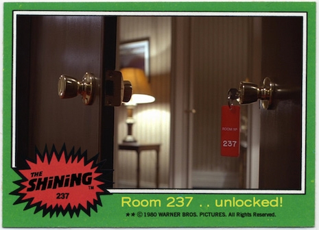 Room 237 The Shining Trading Cards