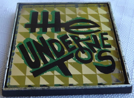 The Undertones vintage mirror badge, mid-70s