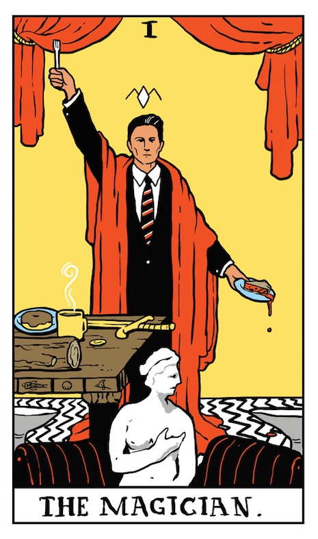 Agent Dale Cooper as The Magician tarot card