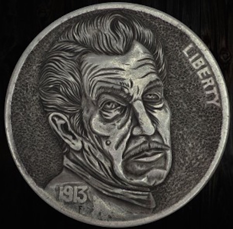 Vincent Price hobo nickel by Mr. The