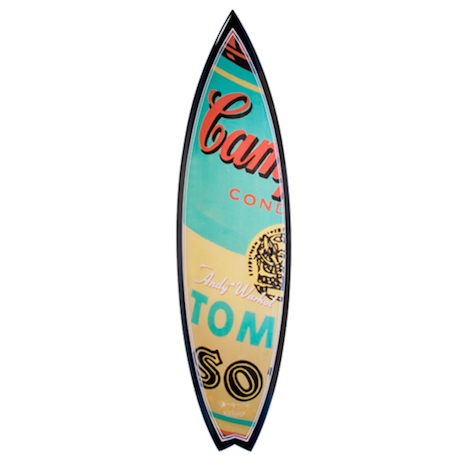 Campbell's Soup Can surfboard