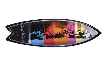 The Last Supper Andy Warhol surfboard, Series One