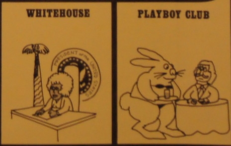 White House or Playboy Club game squares from Sexism