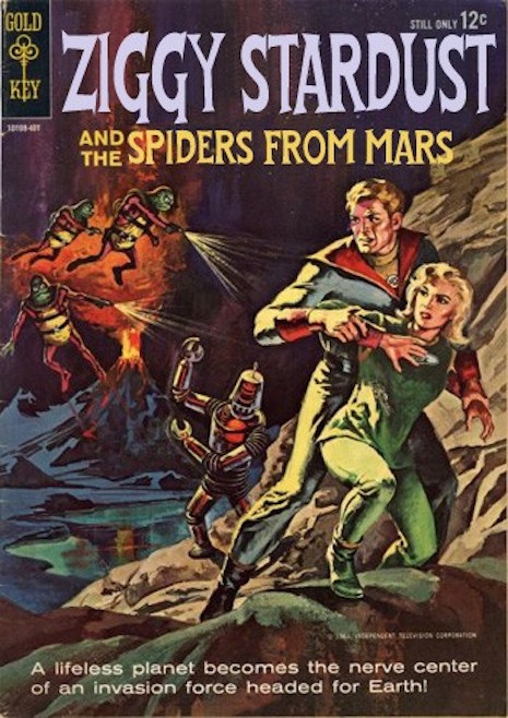 Ziggy Stardust and the Spiders From Mars fake comic