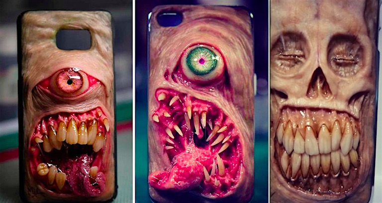 i-Monster: Horribly gruesome cases for your smart phone