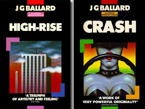 J. G. Ballard: A gallery of 1980s book covers