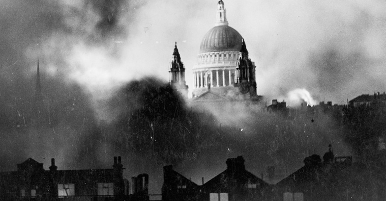See where 30,000 bombs fell during the London Blitz, 1940-41