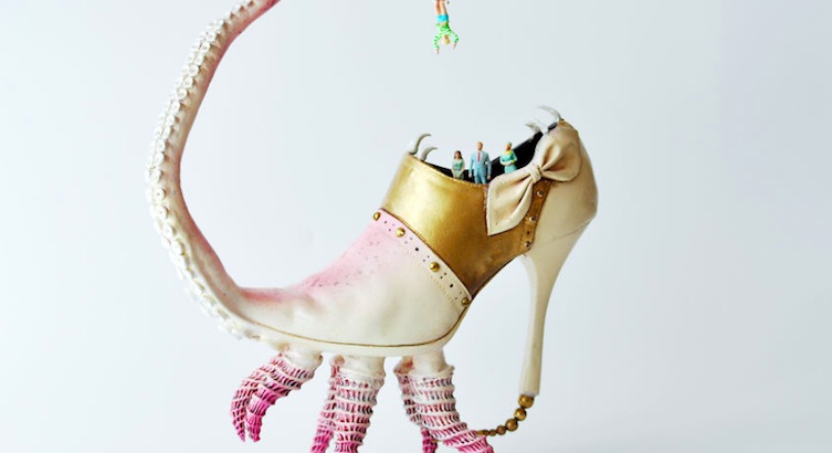 ‘Do you have this octopus in my size?’ The surreal shoes sculptures of Costa Magarakis