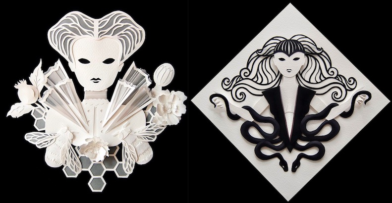 Paper Cuts: The astonishingly beautiful cut-out artwork of Ivonne Carley