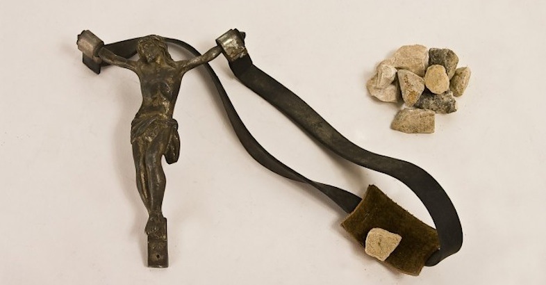 Cast that first stone with The Jesus Slingshot