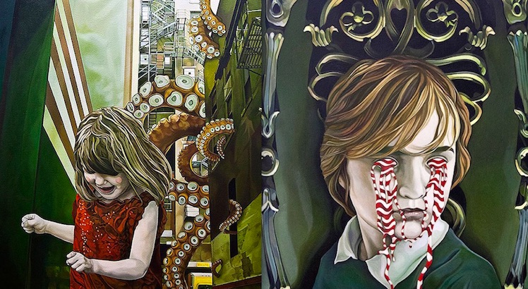 Uncanny worlds and bad dreams: The strange, surreal, and macabre paintings of Jolene Lai