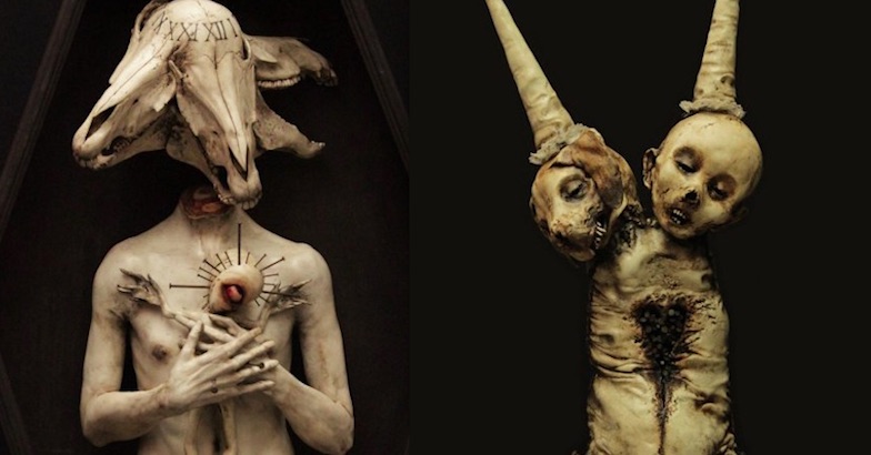 Your worst nightmares: The macabre and disturbing sculptures of Emil Melmoth (NSFW)