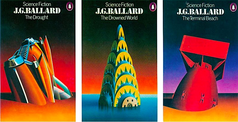 David Pelham’s iconic cover designs for J G Ballard’s books