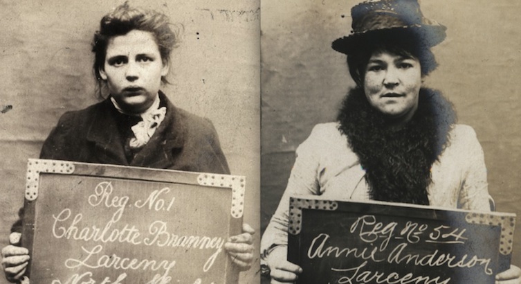 Bad Girls: Female  criminals of the Edwardian era, a gallery of vintage mugshots