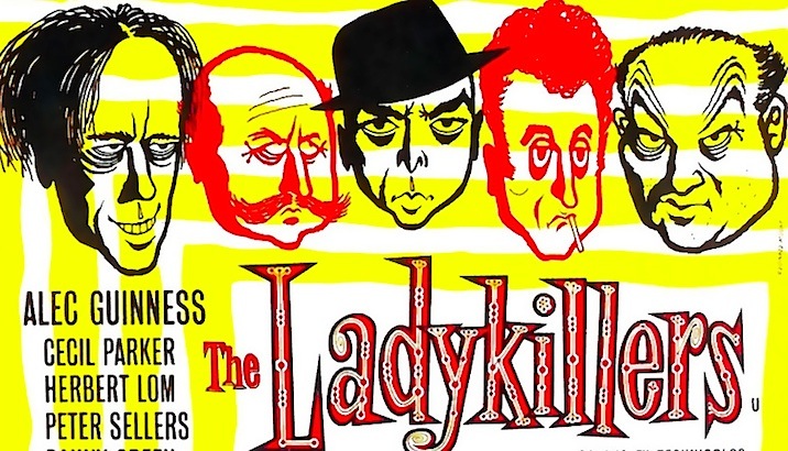 On location with Alec Guinness and Peter Sellers in ‘The Ladykillers’