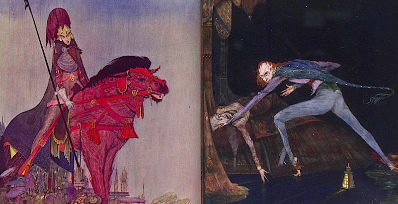 Macabre, gothic illustrations for Edgar Allan Poe’s ‘Tales of Mystery and Imagination’