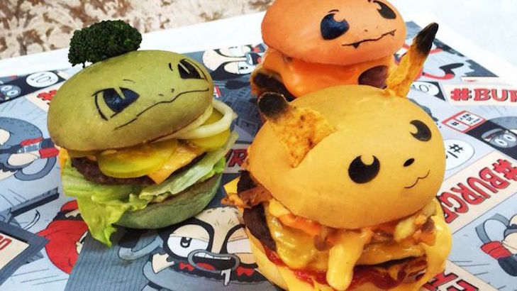 Restaurant launches Pokémon burger (but not to go)