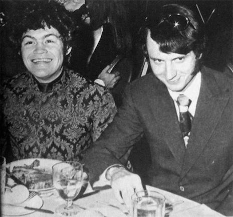 Micky Dolenz and Michael Nesmith of the Monkees at the Grammy Awards, 1968