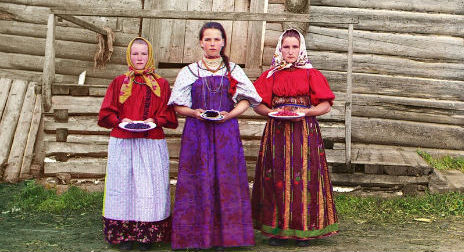 Beautiful color photographs of life in  pre-Revolutionary Russia, 1909-1915