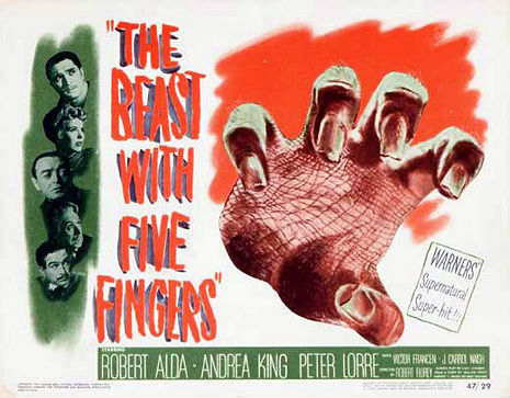 ‘The Beast With Five Fingers’: Vintage amateur ‘home movie’ version of the classic horror film, 1947