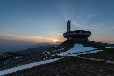 Bulgaria’s abandoned monument to Communism looks like a decaying spaceship