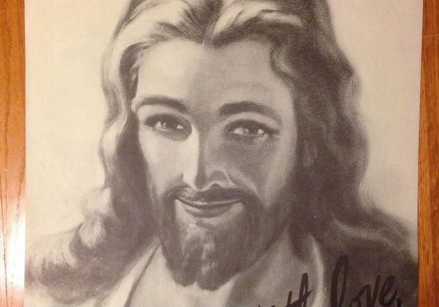 Autographed portrait of Jesus goes up for auction