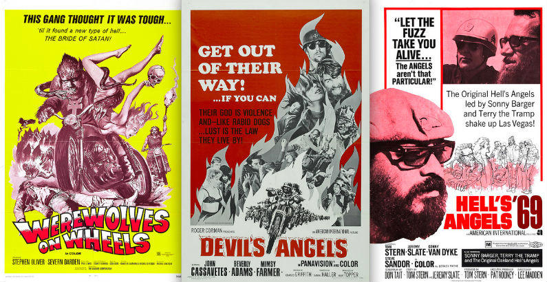 Hell on Wheels: Vintage outlaw biker movie posters