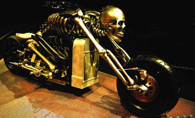 Ghost Rider: The perfect motorcycle for All Hallows’ Eve