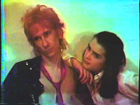 TV anarchy: Stiv Bators and Brooke Shields together on Manhattan cable in the mid-70s