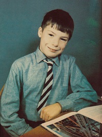 Never Mind the School Tie: Can you guess who this darling little boy grew up to be?