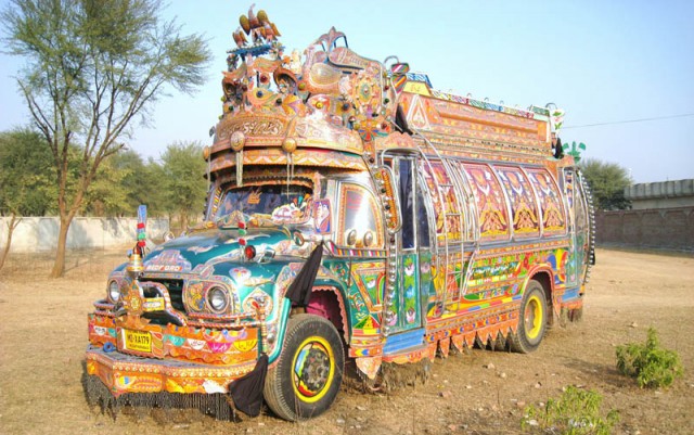The tricked out ‘Jingle Trucks’ of Pakistan