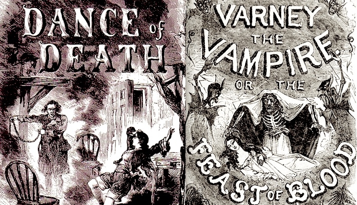 Killers, crooks and vampires: Thrilling pages from Penny Dreadfuls