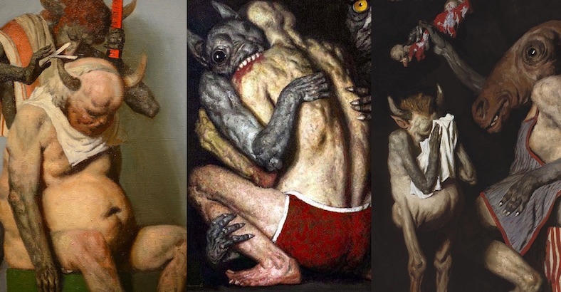 Mutants and Grotesque Monsters: The Soviet Artist who rebelled against the fall of Communism