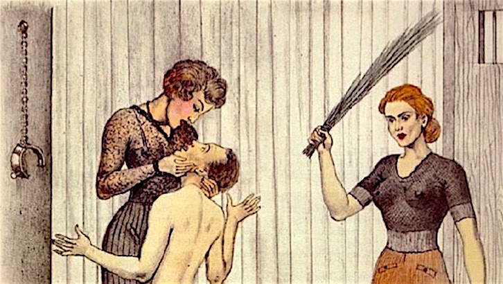BDSM, forced feminization & a little light torture: The erotic art of Bernard Montorgueil VERY NSFW
