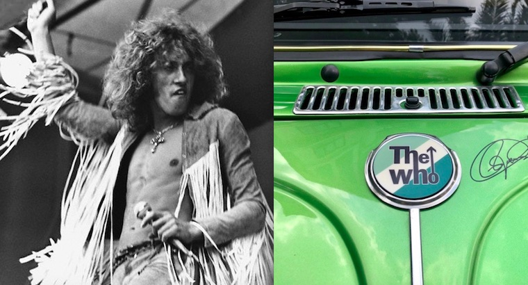 You can own Roger Daltrey’s 1977’s green Volkswagen Beetle