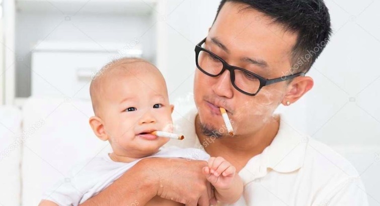 Smoking babies, toddlers with guns, sex doll love & other hilariously inappropriate stock photos