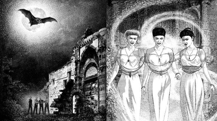 Undead, Undead: John Coulthart’s beautiful illustrations for Bram Stoker’s ‘Dracula’