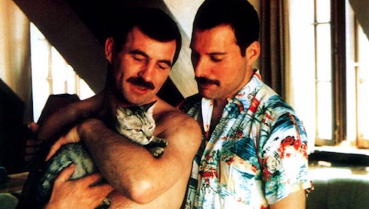 The look of love: Rarely-seen intimate pics of Freddie Mercury and his partner Jim