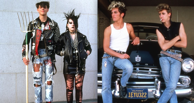 Incredible photographs of L.A.‘s punks, mods and rockers from the 1980s