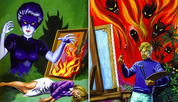 The Devil’s in the brushstroke: Lurid paintings of monsters, nightmares & demons for Mexican pulps