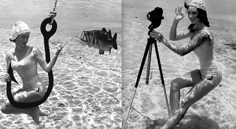 Waterworld: The man who photographed pin-ups… underwater