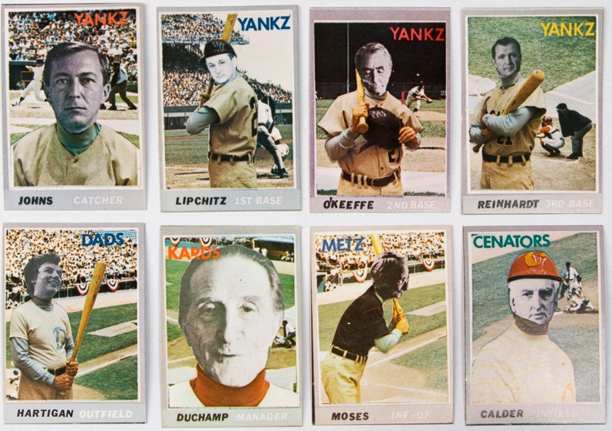 Collect ‘em all: Andy Warhol, Marcel Duchamp, Grandma Moses play ball in ‘Artball Trading Cards’