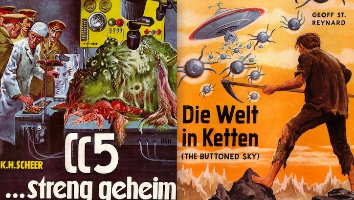 Monsters from Outer Space: Glorious covers for German sci-fi magazine ‘Terra’