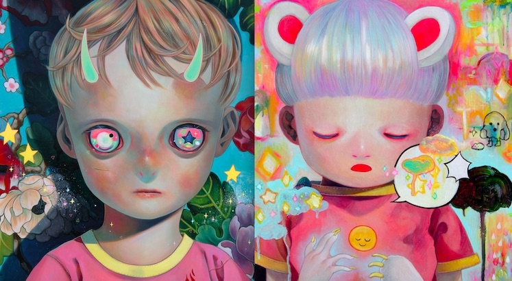 Hikari Shimoda’s strange and beautiful paintings of children on the edge