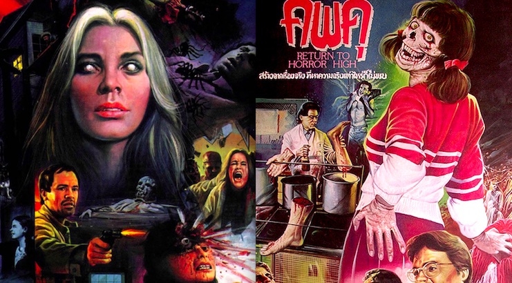 These gruesome horror movie posters from Thailand really know how to sell their shit