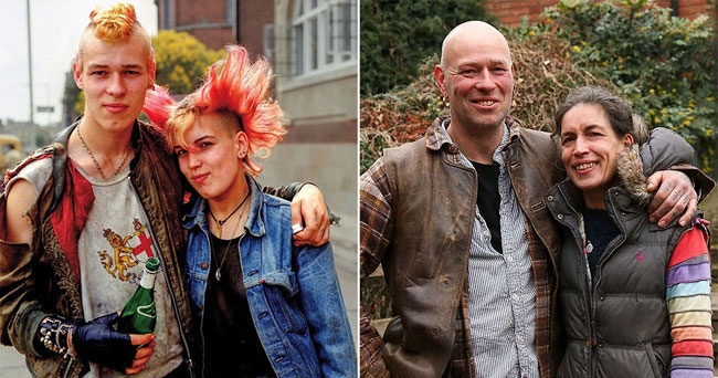 Photographer recreates pics he took nearly four decades ago—with the same people