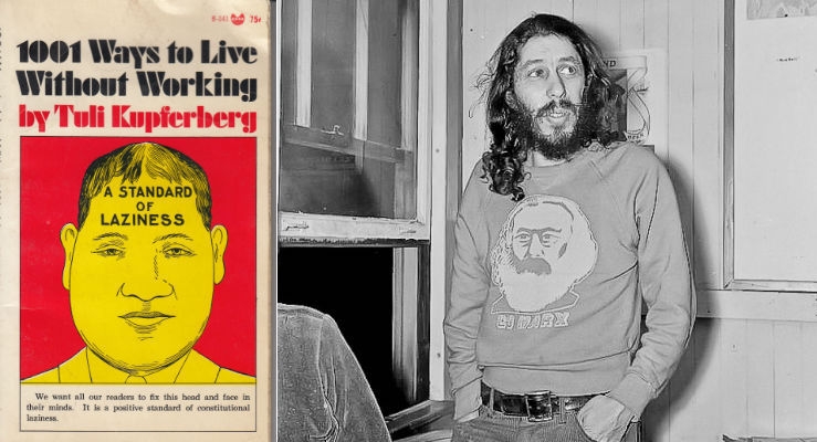 ‘1001 Ways to Live Without Working,’ Tuli Kupferberg’s prescient pre-hippie book of mindfuckery