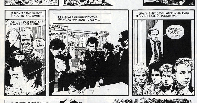 ‘The Filth & the Fury’: Sex Pistols comic from 1984